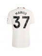 Manchester United Kobbie Mainoo #37 Ausweichtrikot 2023-24 Kurzarm